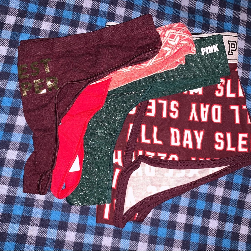 Victoria’s Secret PINK Holiday Underwear